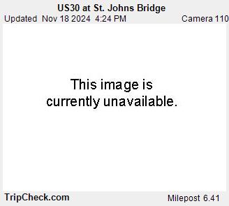 Traffic Cam US 30 at St. Johns Bridge